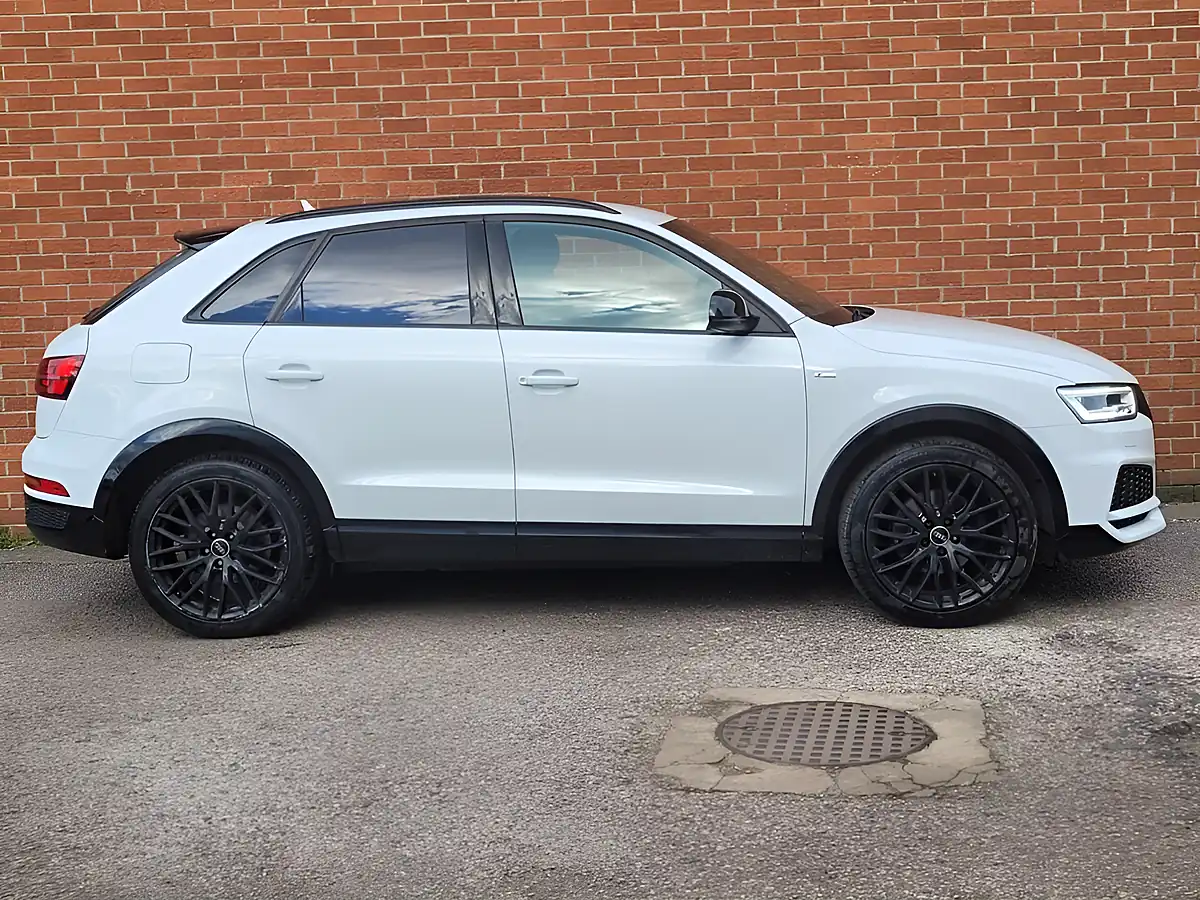 Used 2018 Audi Q3 Black Edition White - Interior and Exterior details 7