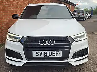 Used 2018 Audi Q3 Black Edition White - Interior and Exterior details 9