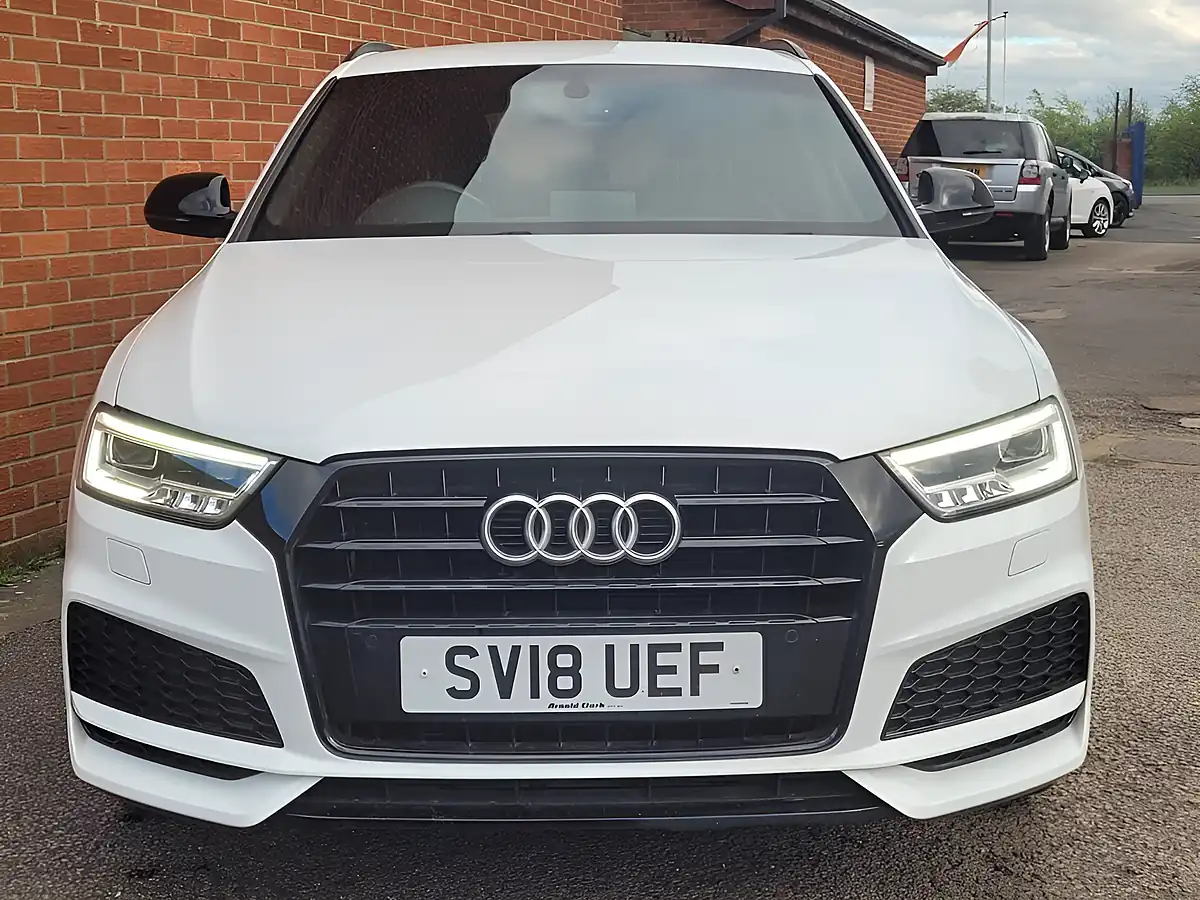 Used 2018 Audi Q3 Black Edition White - Interior and Exterior details 9