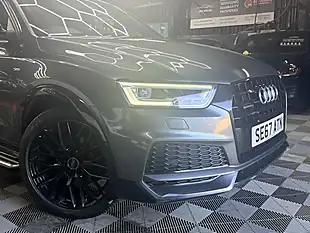 Used 2018 Audi Q3 S Line Black Edition Quattro Grey - Interior and Exterior details 2