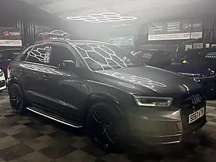 Used 2018 Audi Q3 S Line Black Edition Quattro Grey - Interior and Exterior details 4