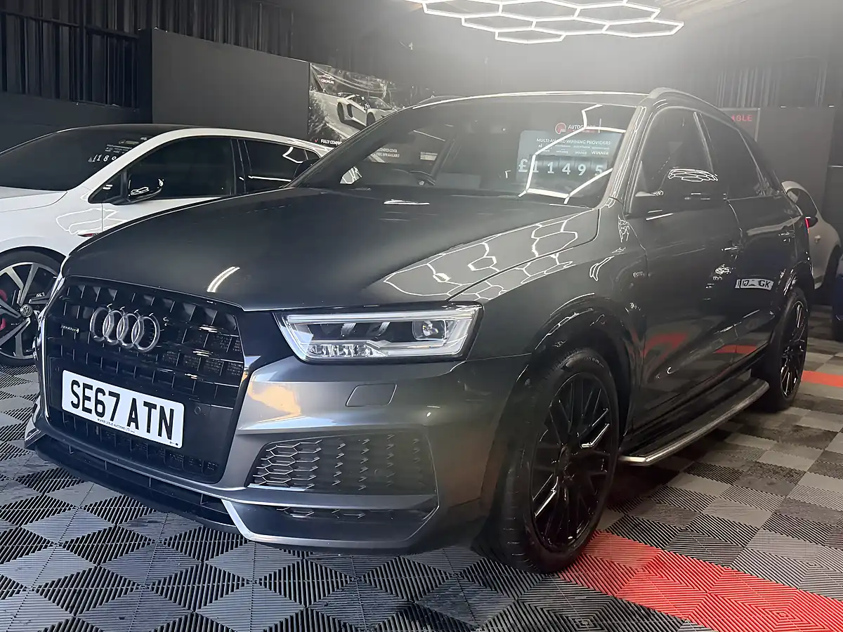 Used 2018 Audi Q3 S Line Black Edition Quattro Grey - Interior and Exterior details 5