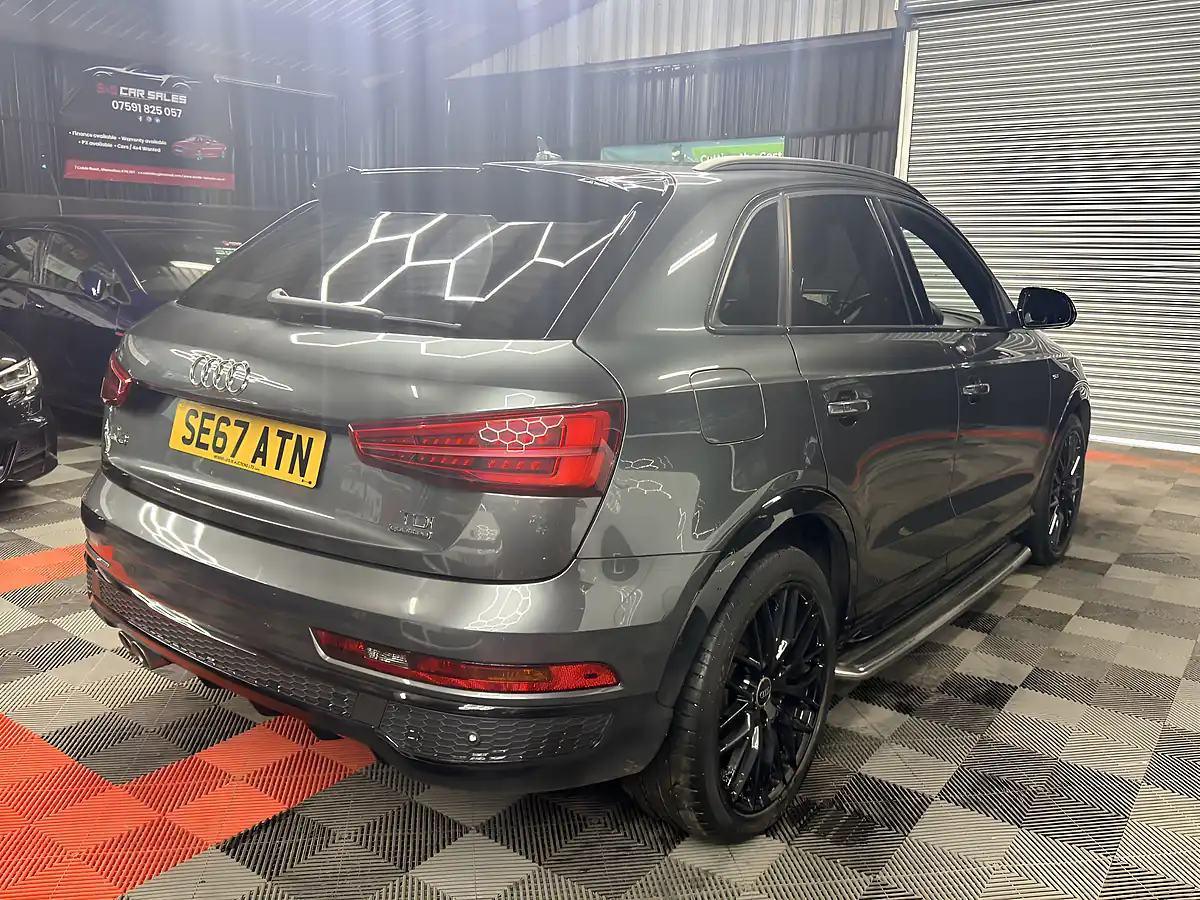 Used 2018 Audi Q3 S Line Black Edition Quattro Grey - Interior and Exterior details 6