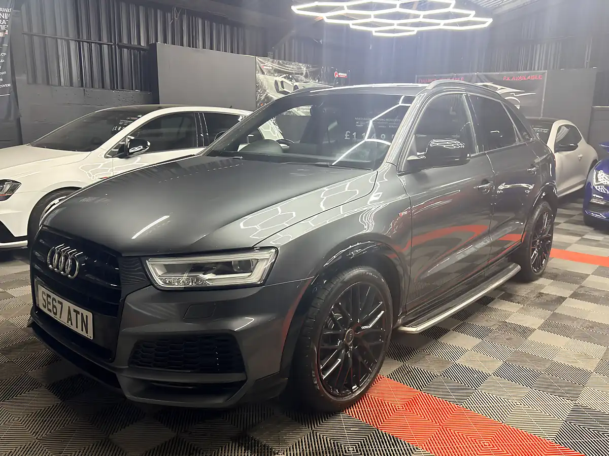 Used 2018 Audi Q3 S Line Black Edition Quattro Grey - Interior and Exterior details 7