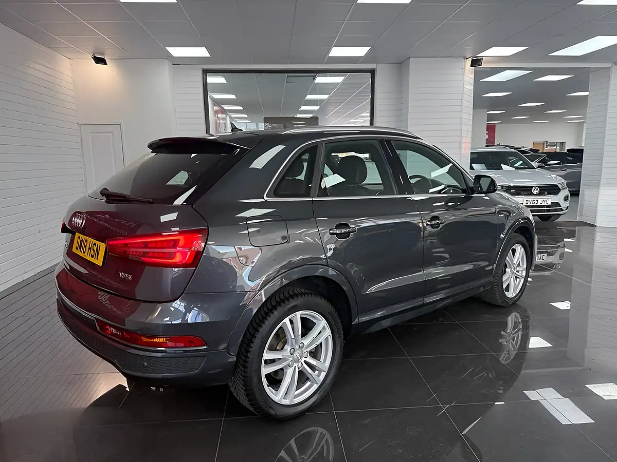 Used 2018 Audi Q3 S Line Edition Grey - Interior and Exterior details 2