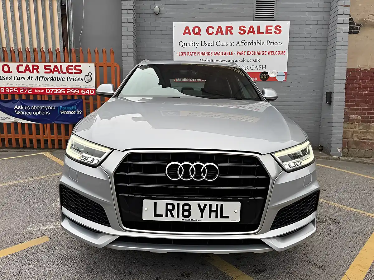 Used 2018 Audi Q3 S Line Edition Silver - Interior and Exterior details 2