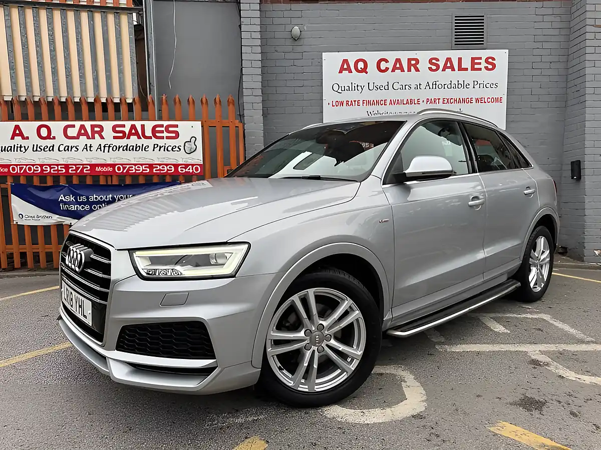 Used 2018 Audi Q3 S Line Edition Silver - Interior and Exterior details 3