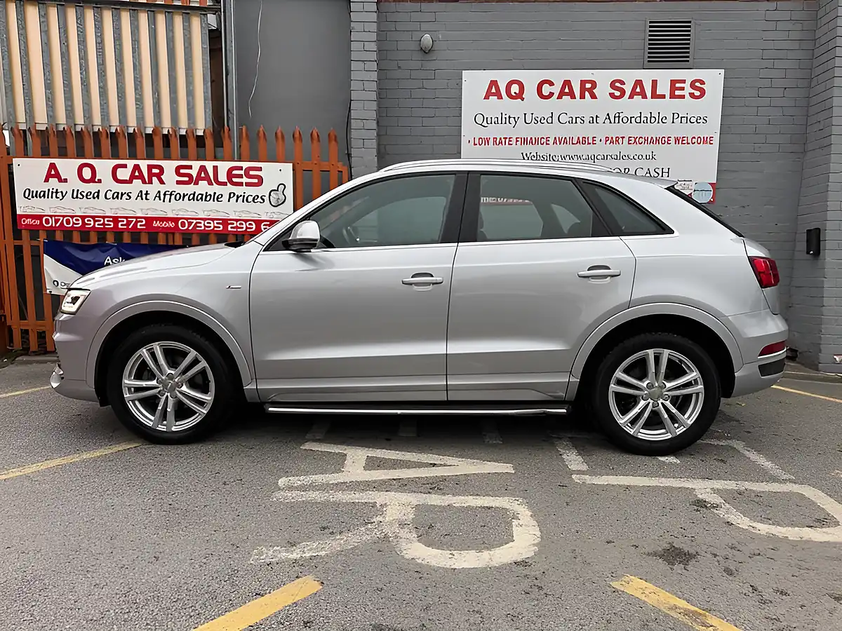 Used 2018 Audi Q3 S Line Edition Silver - Interior and Exterior details 4