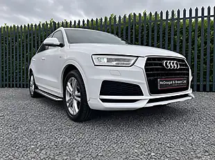 Used 2018 Audi Q3 S Line Edition White - Interior and Exterior details 10