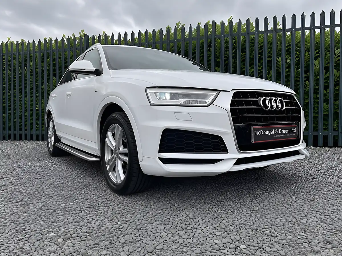 Used 2018 Audi Q3 S Line Edition White - Interior and Exterior details 10