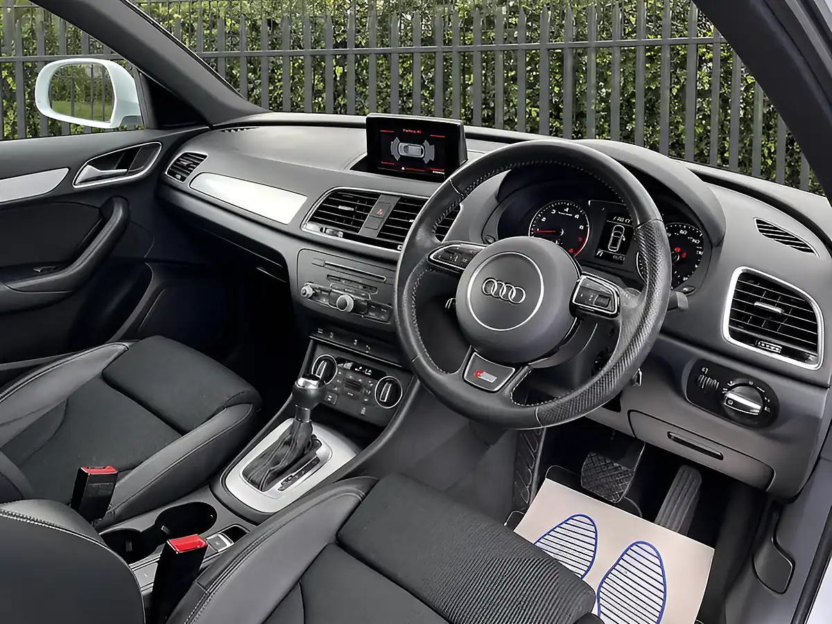 Used 2018 Audi Q3 S Line Edition White - Interior and Exterior details 12
