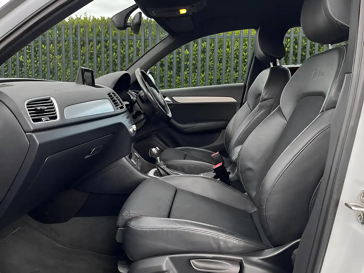 Used 2018 Audi Q3 S Line Edition White - Interior and Exterior details 14