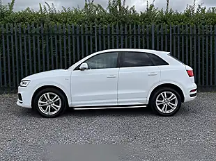 Used 2018 Audi Q3 S Line Edition White - Interior and Exterior details 2