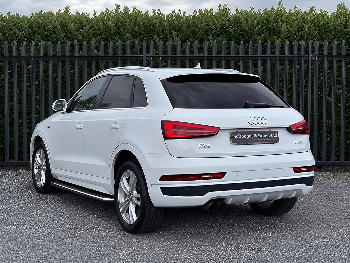 Used 2018 Audi Q3 S Line Edition White - Interior and Exterior details 3