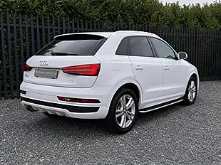 Used 2018 Audi Q3 S Line Edition White - Interior and Exterior details 5