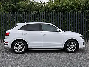 Used 2018 Audi Q3 S Line Edition White - Interior and Exterior details 6