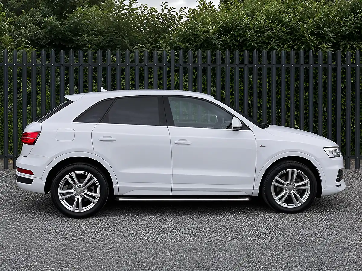 Used 2018 Audi Q3 S Line Edition White - Interior and Exterior details 6