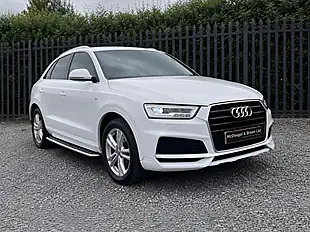 Used 2018 Audi Q3 S Line Edition White - Interior and Exterior details 7