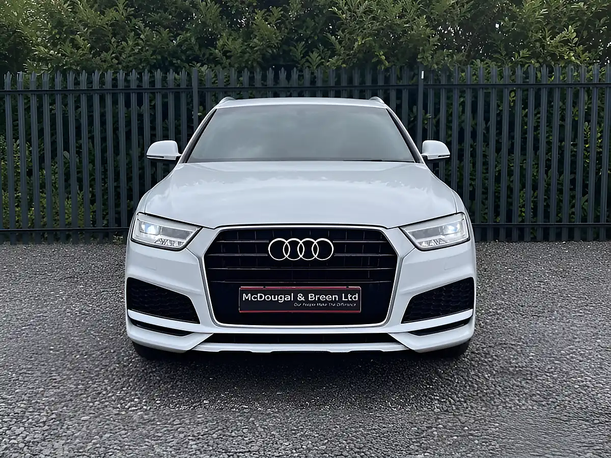 Used 2018 Audi Q3 S Line Edition White - Interior and Exterior details 8