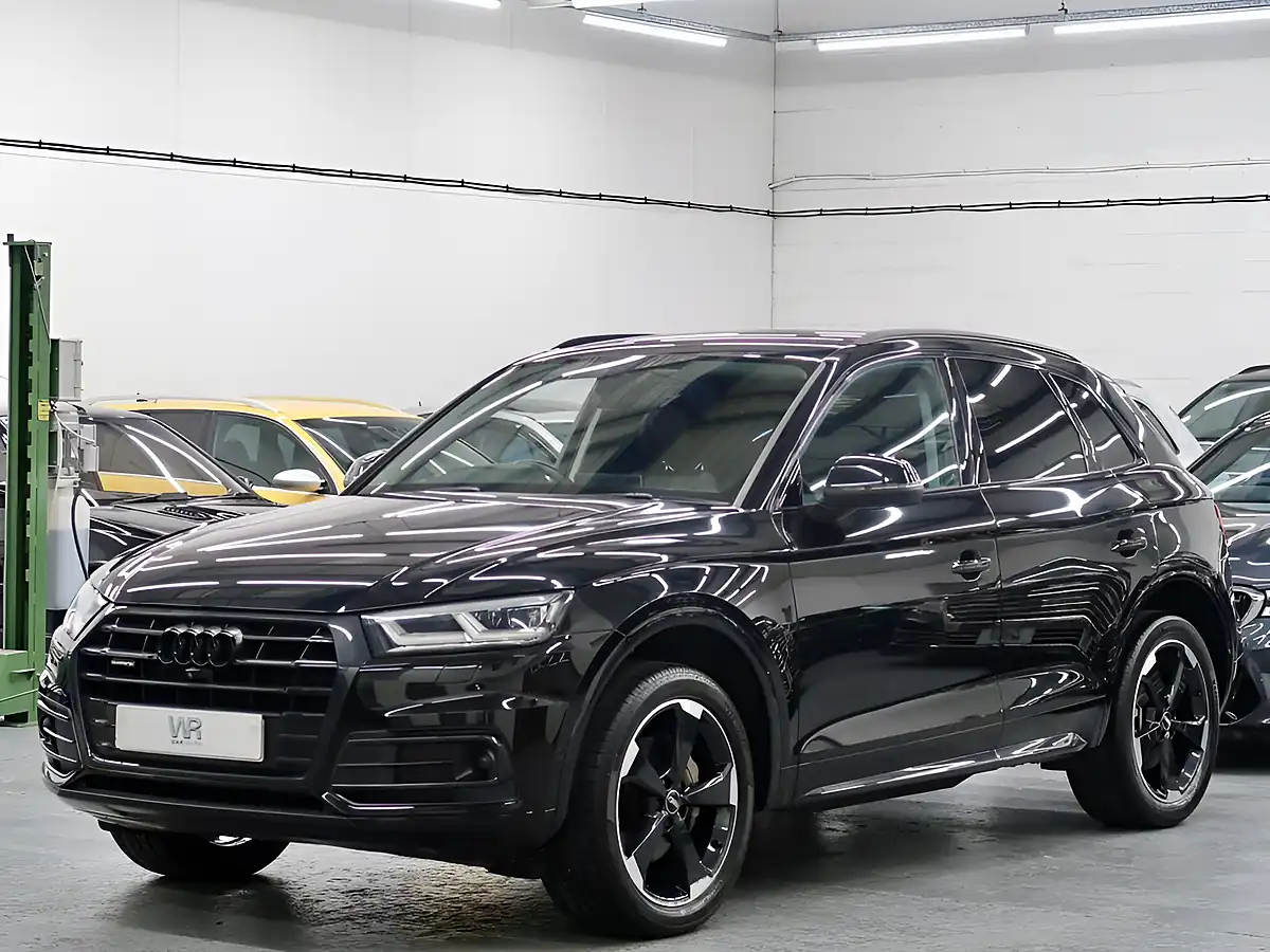 Used 2018 Audi Q5 Black Edition Black - Interior and Exterior details 6