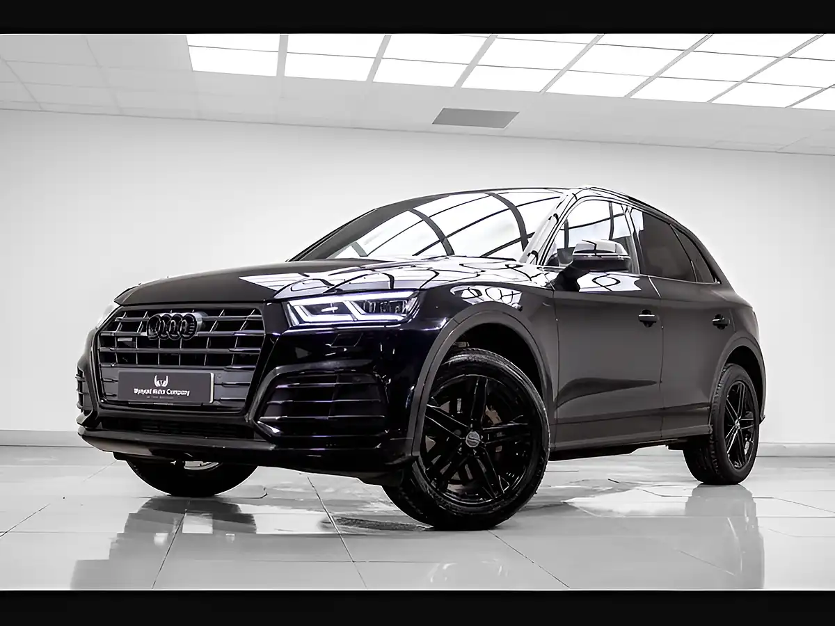 Used 2018 Audi Q5 S Line Black - Front View