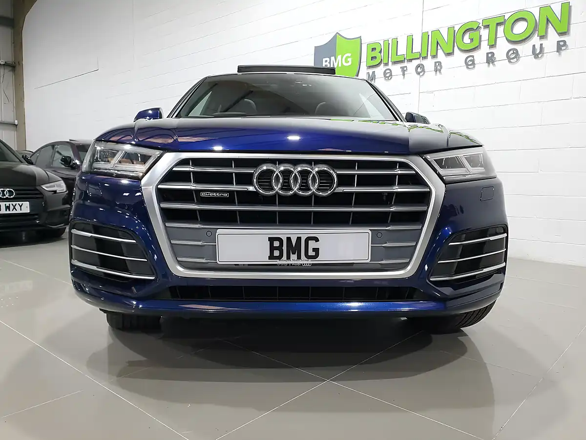 Used 2018 Audi Q5 S Line Blue - Interior and Exterior details 14