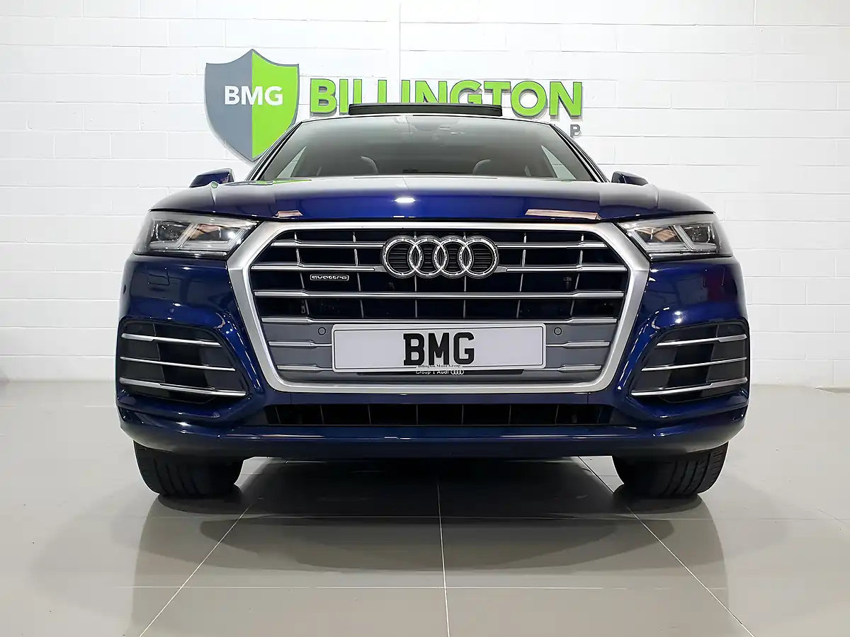 Used 2018 Audi Q5 S Line Blue - Interior and Exterior details 2