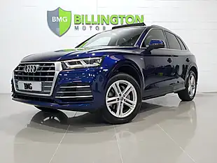 Used 2018 Audi Q5 S Line Blue - Interior and Exterior details 3
