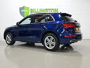 Used 2018 Audi Q5 S Line Blue - Interior and Exterior details 5