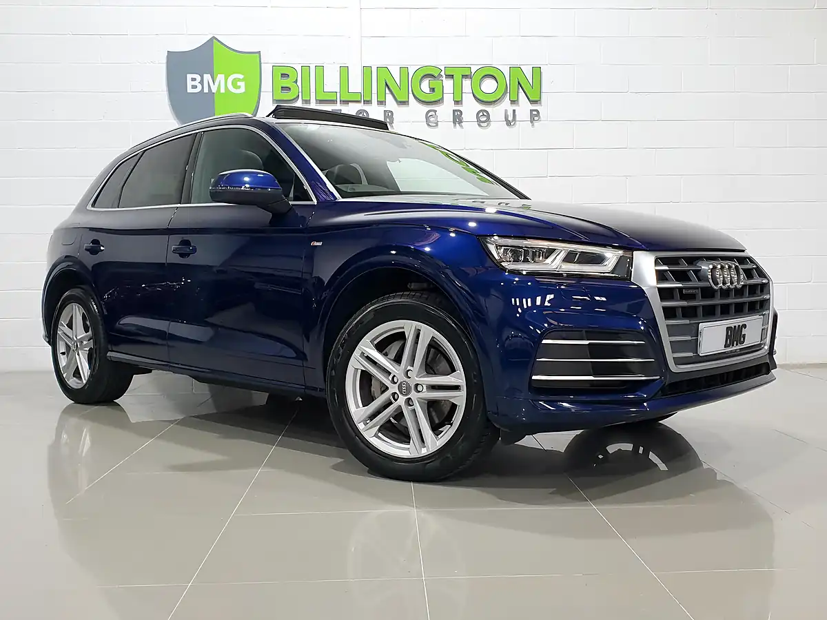 Used 2018 Audi Q5 S Line Blue - Interior and Exterior details 9