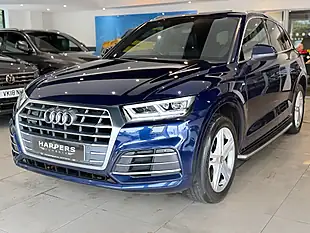 Used 2018 Audi Q5 S Line Blue - Interior and Exterior details 3