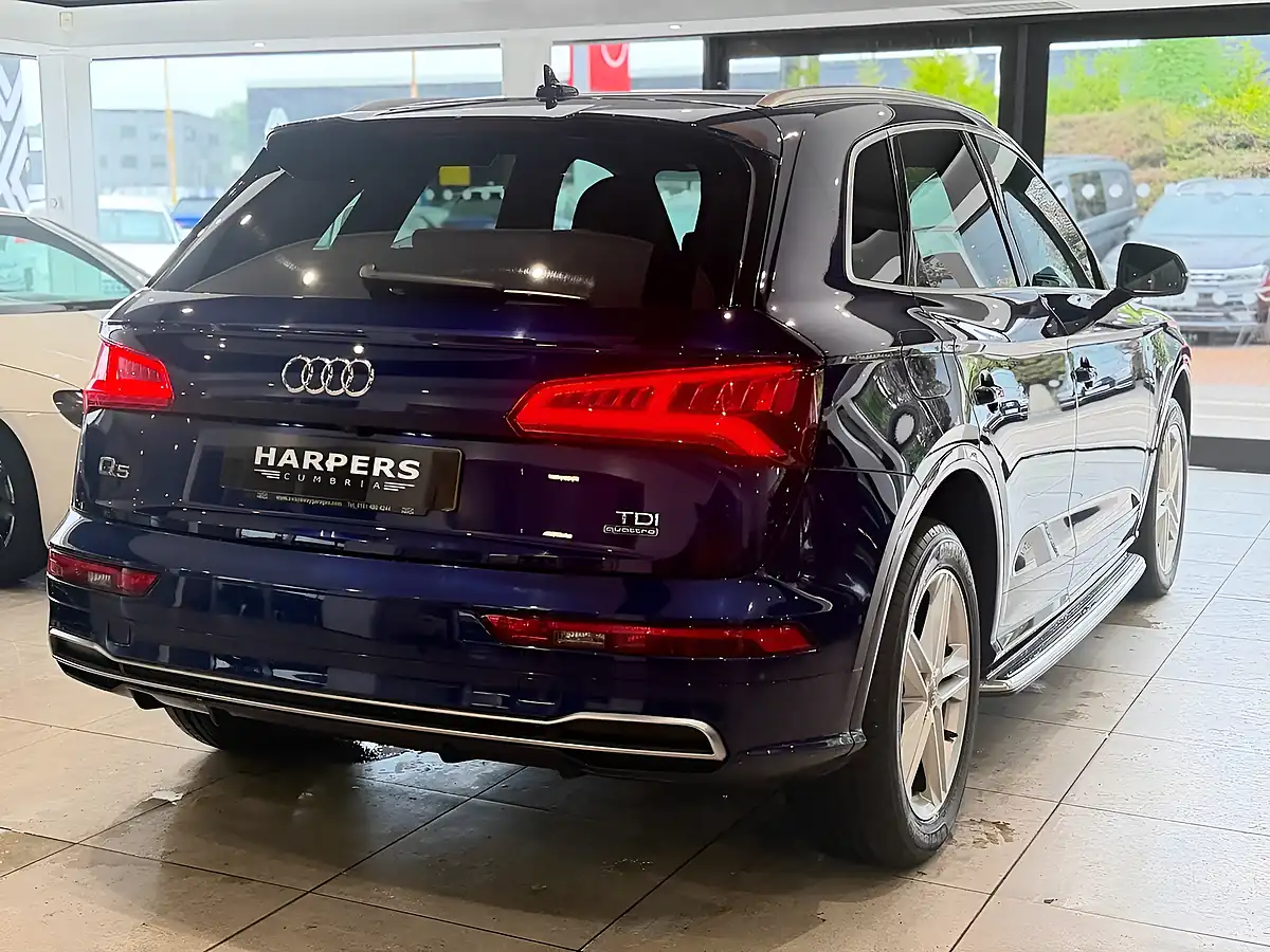 Used 2018 Audi Q5 S Line Blue - Interior and Exterior details 9