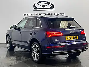 Used 2018 Audi Q5 S Line Blue - Interior and Exterior details 12