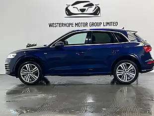 Used 2018 Audi Q5 S Line Blue - Interior and Exterior details 13