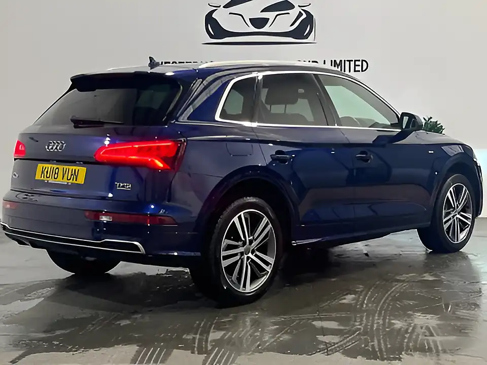 Used 2018 Audi Q5 S Line Blue - Interior and Exterior details 17