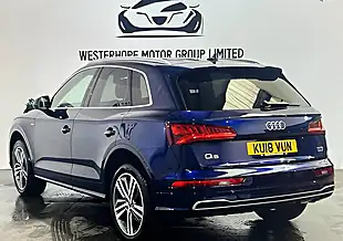 Used 2018 Audi Q5 S Line Blue - Interior and Exterior details 2