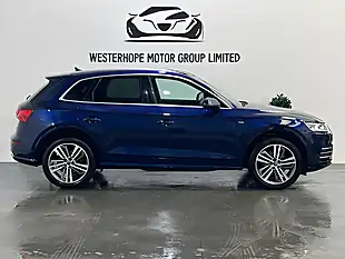 Used 2018 Audi Q5 S Line Blue - Interior and Exterior details 7
