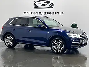 Used 2018 Audi Q5 S Line Blue - Interior and Exterior details 8