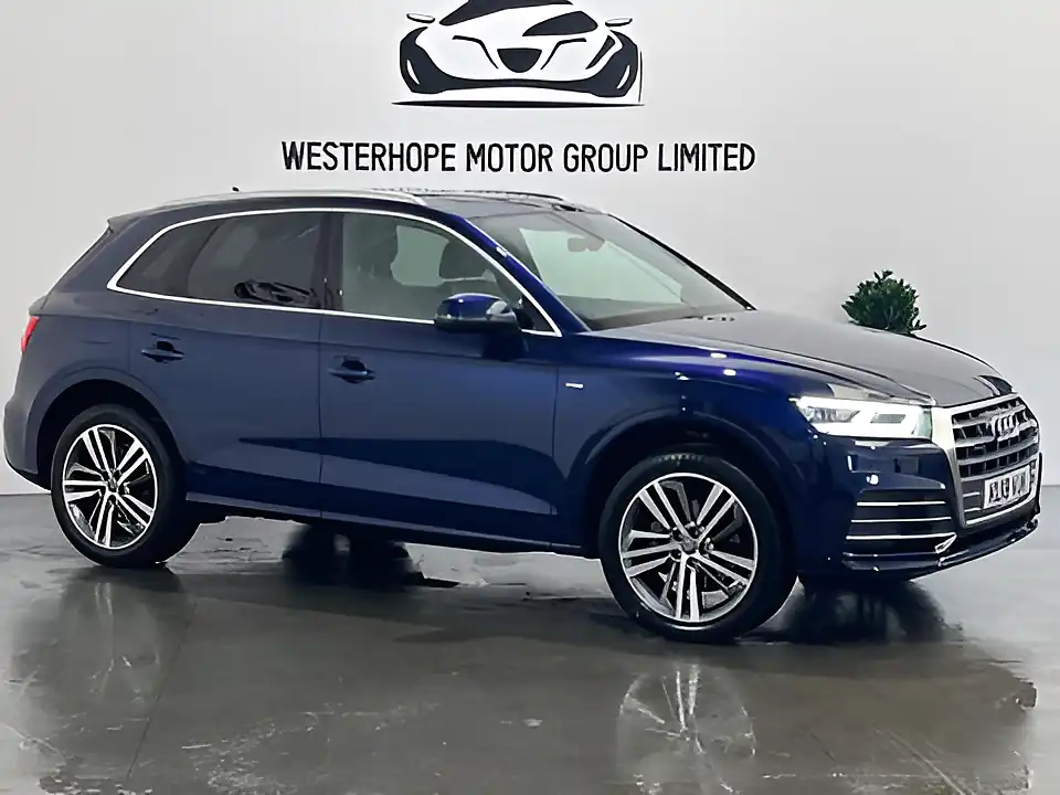 Used 2018 Audi Q5 S Line Blue - Interior and Exterior details 8