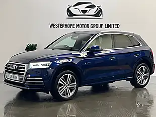 Used 2018 Audi Q5 S Line Blue - Interior and Exterior details 9