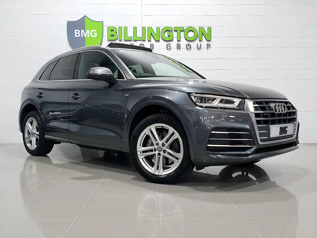 Used 2018 Audi Q5 S Line Daytona Grey - Front View