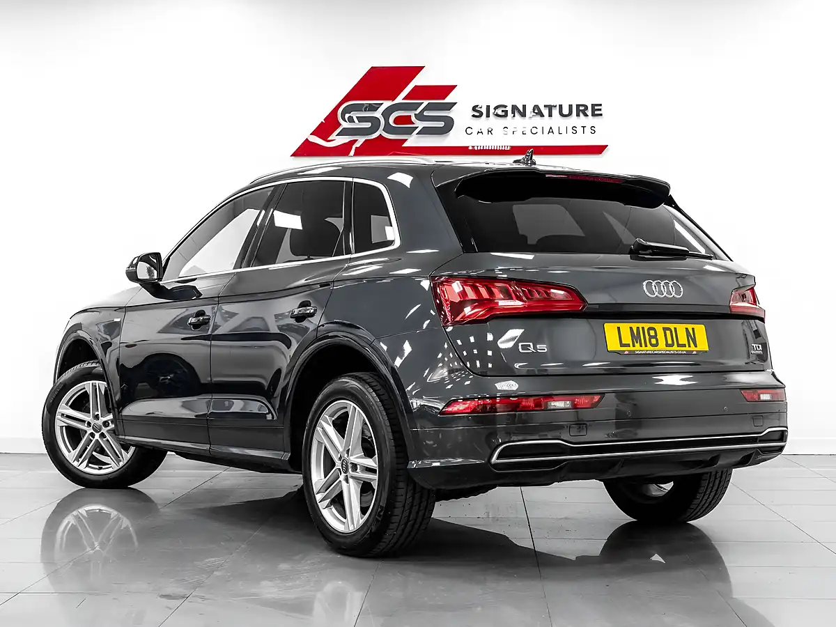 Used 2018 Audi Q5 S Line Grey - Interior and Exterior details 3