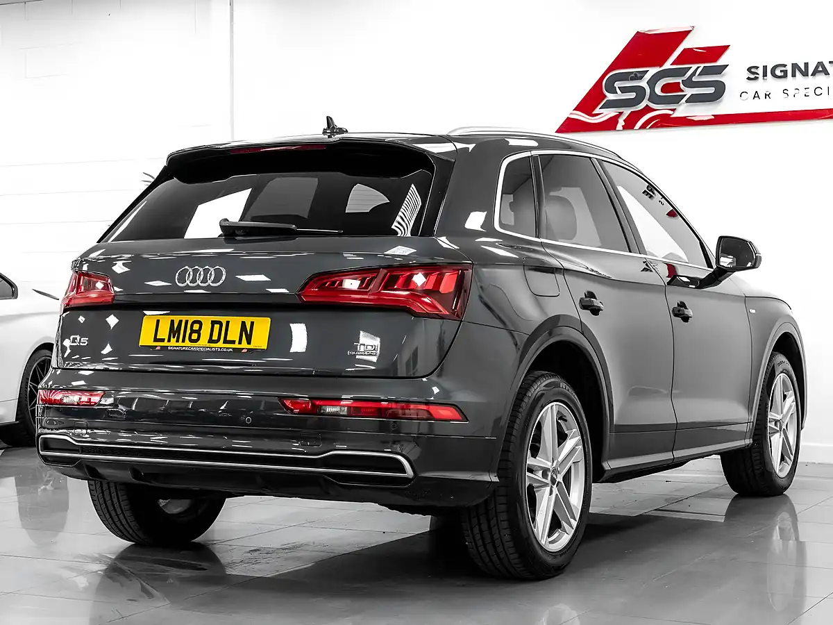 Used 2018 Audi Q5 S Line Grey - Interior and Exterior details 4