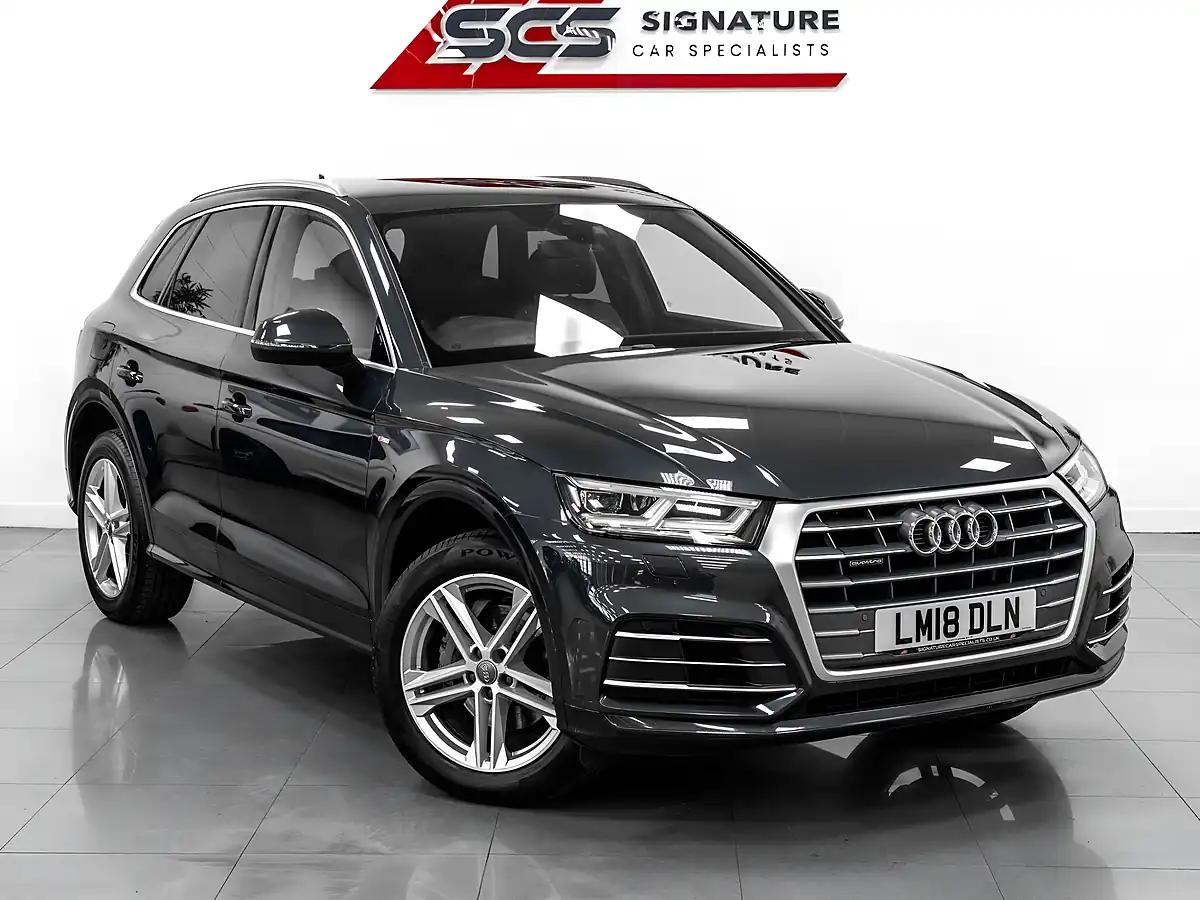 Used 2018 Audi Q5 S Line Grey - Interior and Exterior details 7