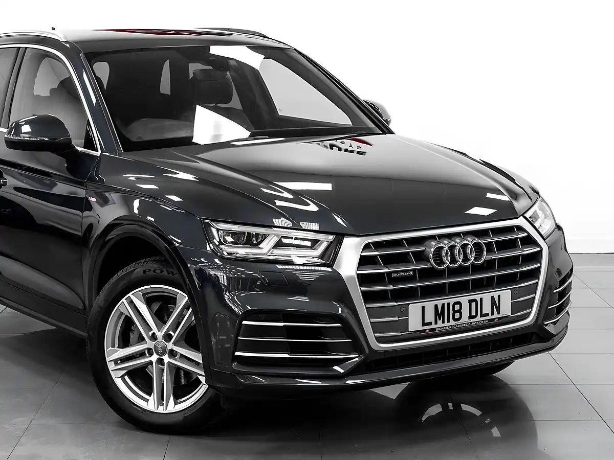 Used 2018 Audi Q5 S Line Grey - Interior and Exterior details 9