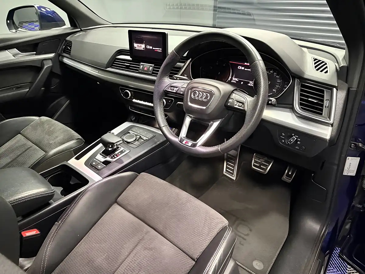 Used 2018 Audi Q5 S Line Nevarra Blue - Interior and Exterior details 17