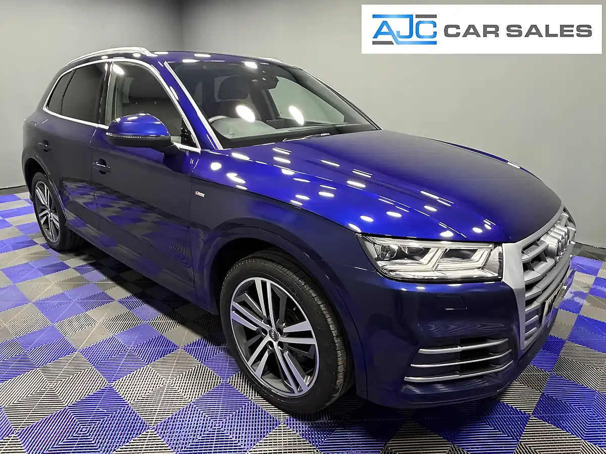 Used 2018 Audi Q5 S Line Nevarra Blue - Interior and Exterior details 2