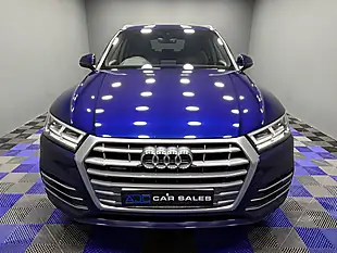 Used 2018 Audi Q5 S Line Nevarra Blue - Interior and Exterior details 4