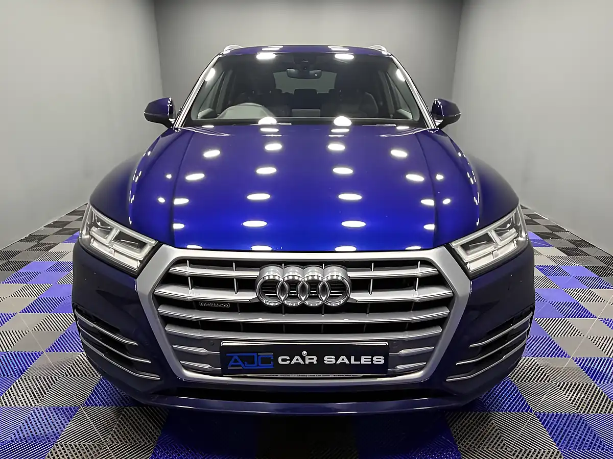 Used 2018 Audi Q5 S Line Nevarra Blue - Interior and Exterior details 4