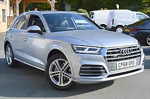 Used 2018 Audi Q5 S Line Silver - Interior and Exterior details 2